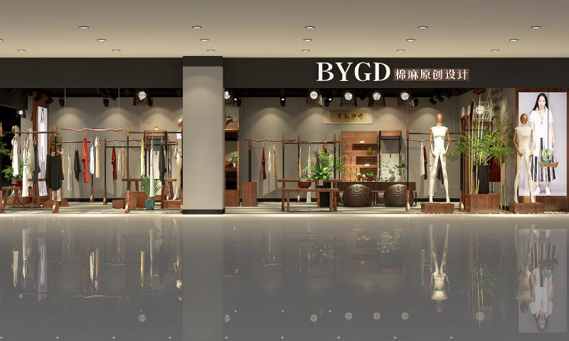 商場(chǎng)店效果圖展示