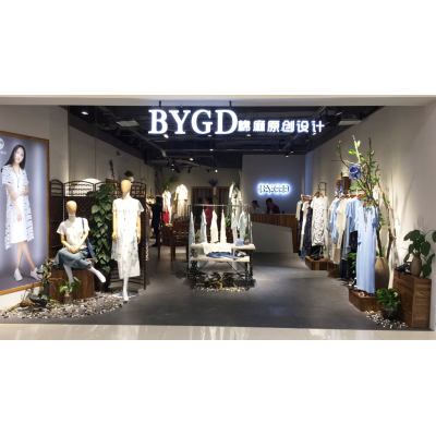 商場實(shí)體店鋪展示